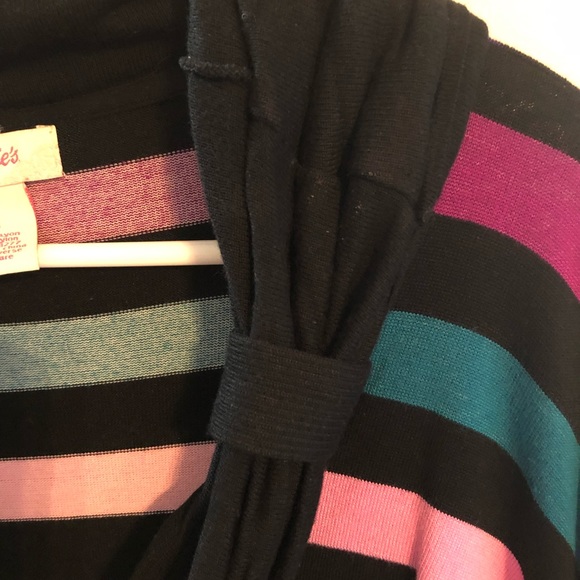 🍁3/$25 🍁 Striped Cowl Neck Sweater - Picture 2 of 4